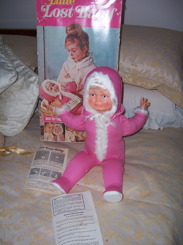 1968 ideal little lost baby doll