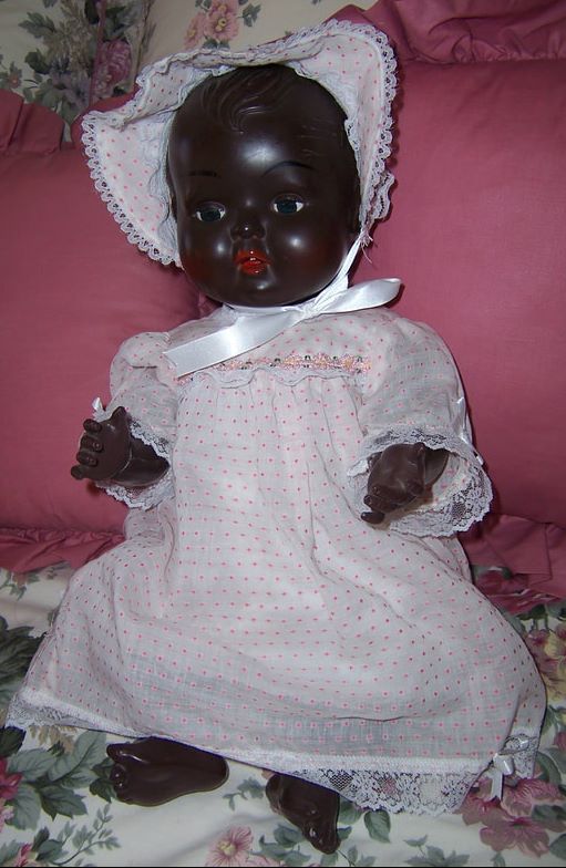 miniature black dolls