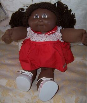 first black cabbage patch doll